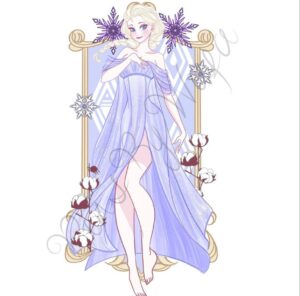 Wind Goddess Elsa In Hand LE35